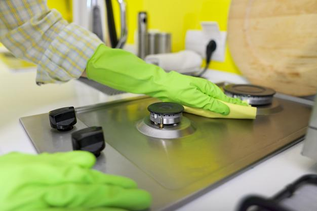 kitchen cleaning